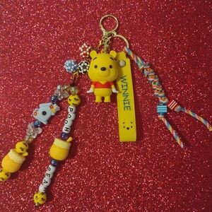 Yellow Keychain Charm for Kids